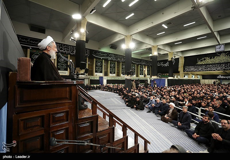 اولین شب مراسم عزاداری حضرت اباعبدالله (ع) در حسینیه امام خمینی