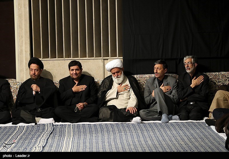 اولین شب مراسم عزاداری حضرت اباعبدالله (ع) در حسینیه امام خمینی