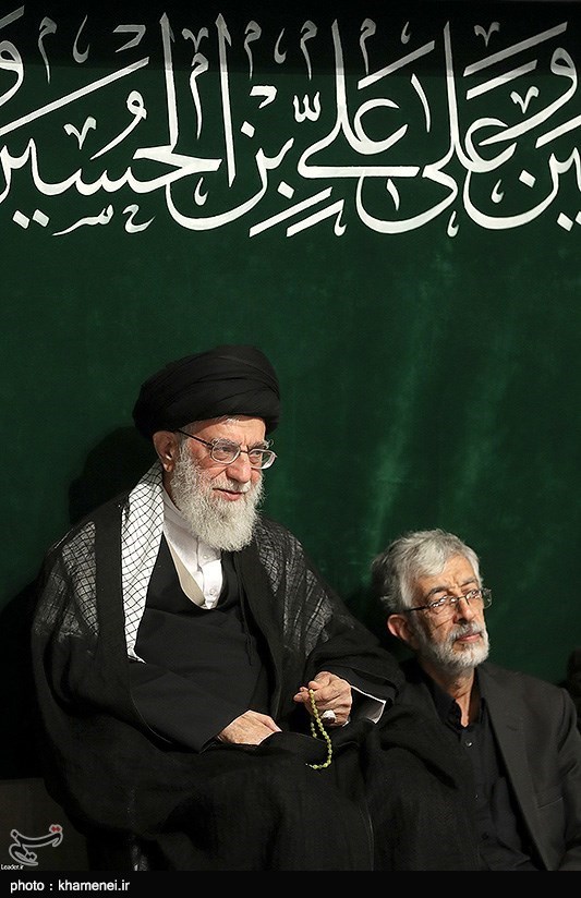 مراسم عزاداری شب تاسوعای حسینی (ع) در حسینیه امام خمینی(ره)