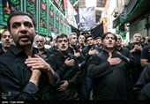 مراسم عزاداری تاسوعای حسینی در بازار تهران 