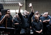 مراسم عزاداری تاسوعای حسینی در بازار تهران 