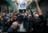 مراسم عزاداری تاسوعای حسینی در بازار تهران 