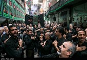 مراسم عزاداری تاسوعای حسینی در بازار تهران 