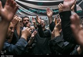 مراسم عزاداری تاسوعای حسینی در بازار تهران 
