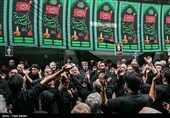 مراسم عزاداری تاسوعای حسینی در بازار تهران 