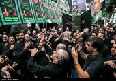 مراسم عزاداری تاسوعای حسینی در بازار تهران 
