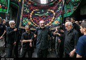 مراسم عزاداری تاسوعای حسینی در بازار تهران 