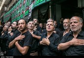 مراسم عزاداری تاسوعای حسینی در بازار تهران 