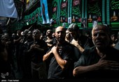 مراسم عزاداری تاسوعای حسینی در بازار تهران 