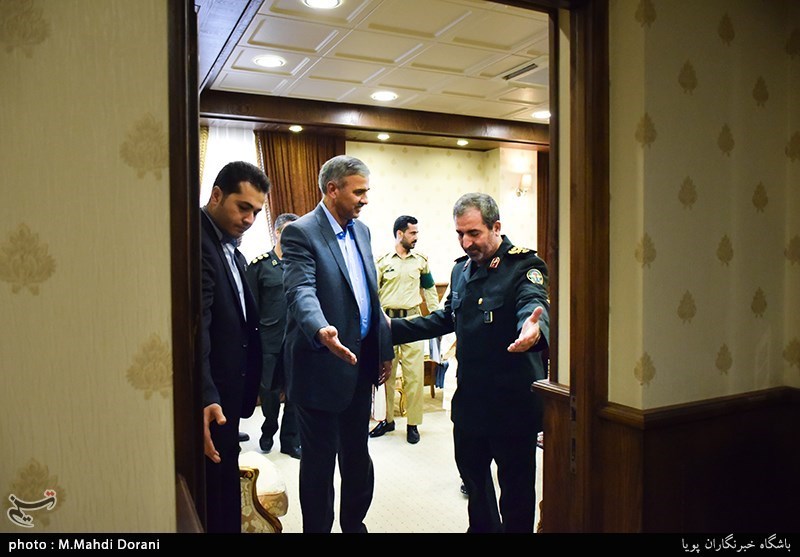 دیدار سپهبد اکرام الحق معاون وزیر دفاع پاکستان با سردار قدیر نظامی معاون بین‌الملل ستاد کل نیروهای مسلح