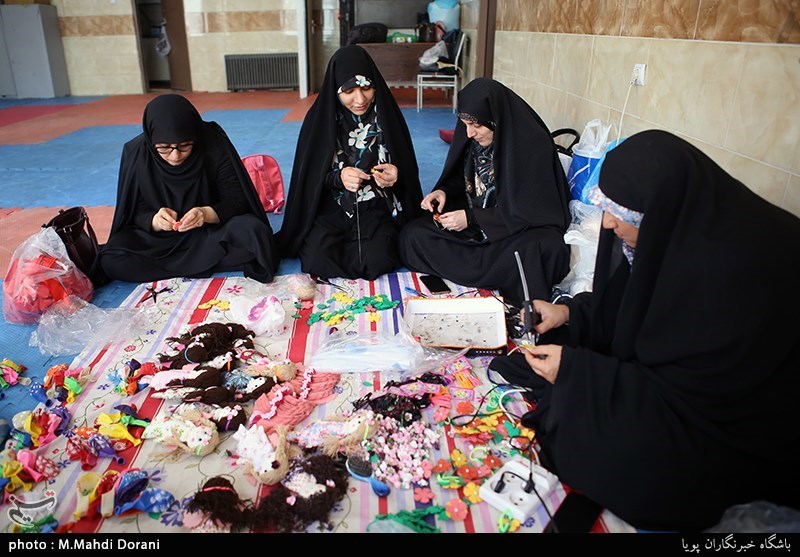 وُداد هدیه ای برای کودکان اربعینی