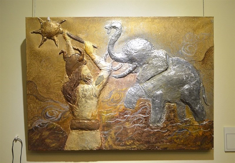 نمایشگاه "داستان‌های شاهنامه برای نابینایان" در موزه ملک