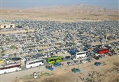 تخلیه 80 درصدی پارکینگ‌های مهران در موج بازگشت زائران