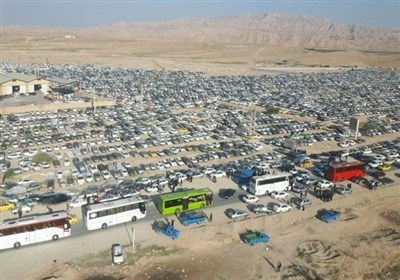 تخلیه 80 درصدی پارکینگ‌های مهران در موج بازگشت زائران