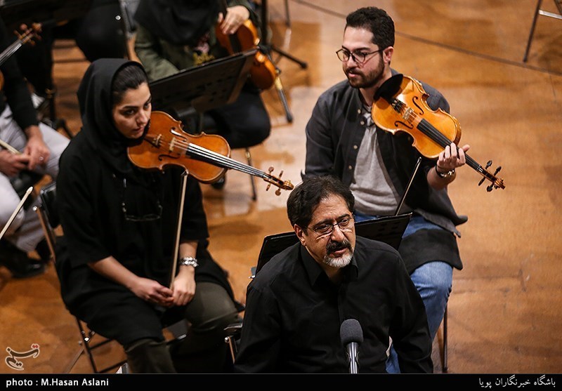 تمرین ارکستر ملی ایران