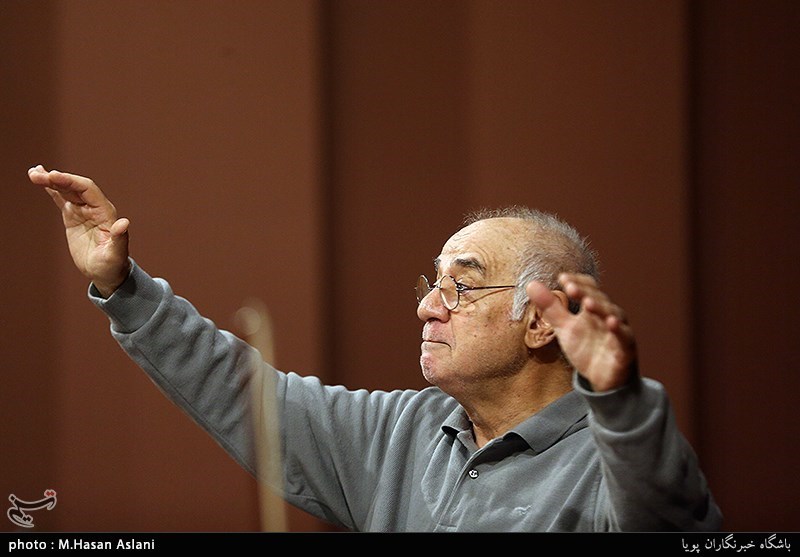 تمرین ارکستر ملی ایران