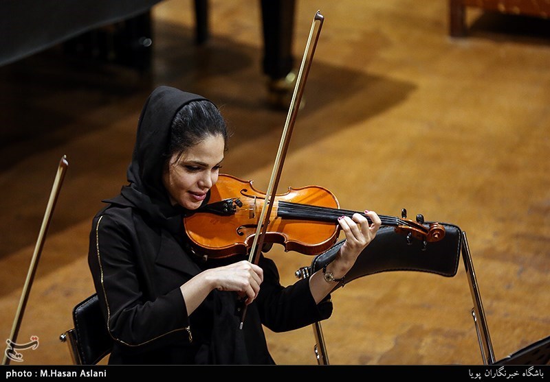 تمرین ارکستر ملی ایران