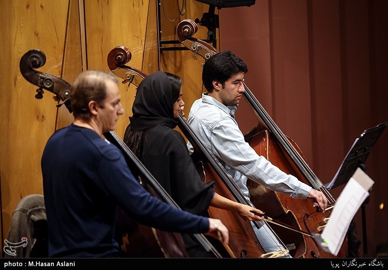 تمرین ارکستر ملی ایران