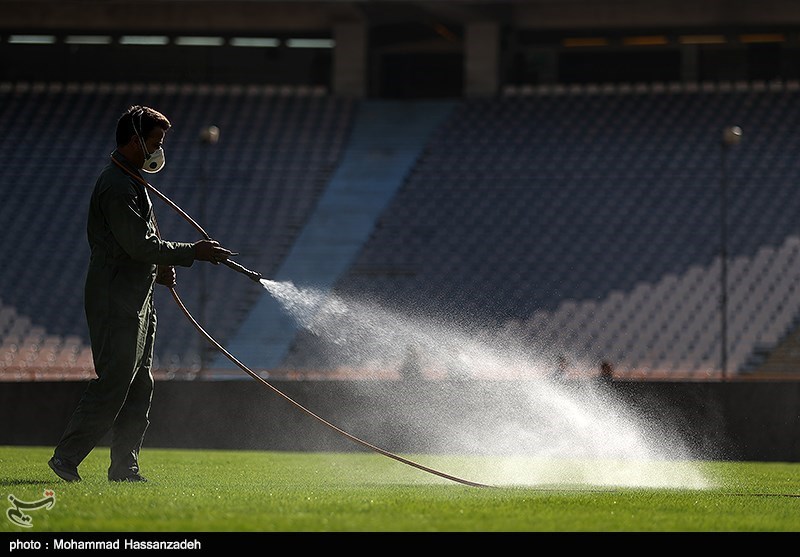 آماده سازی ورزشگاه آزادی برای فینال باشگاه های آسیا