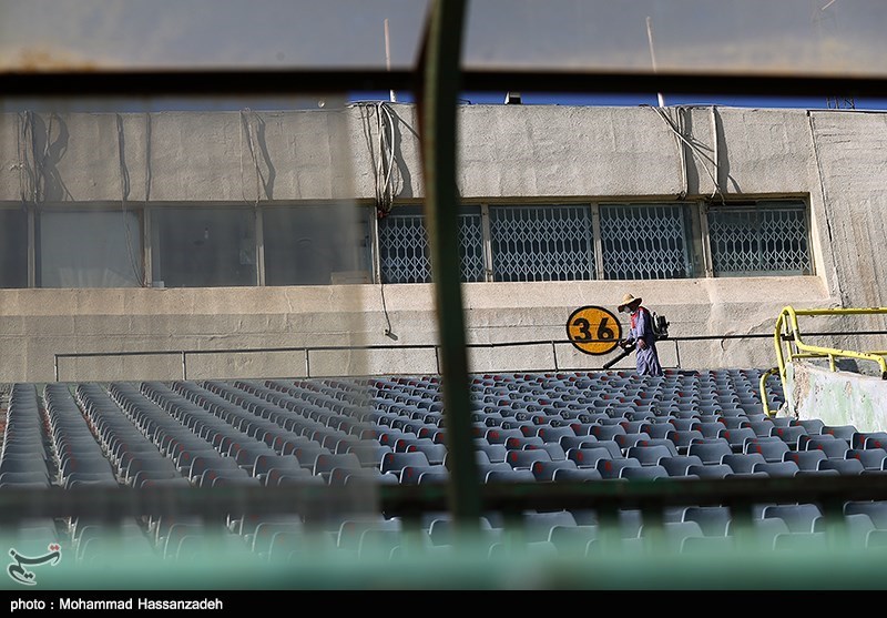 آماده سازی ورزشگاه آزادی برای فینال باشگاه های آسیا