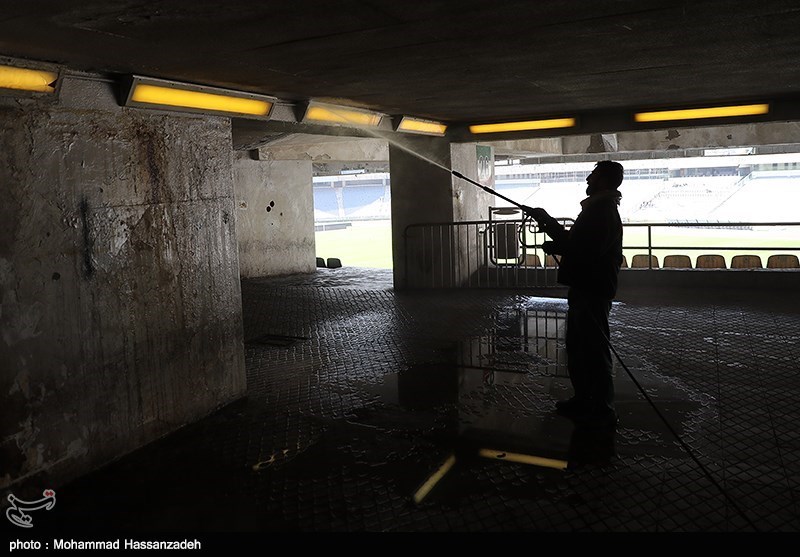 آماده سازی ورزشگاه آزادی برای فینال باشگاه های آسیا