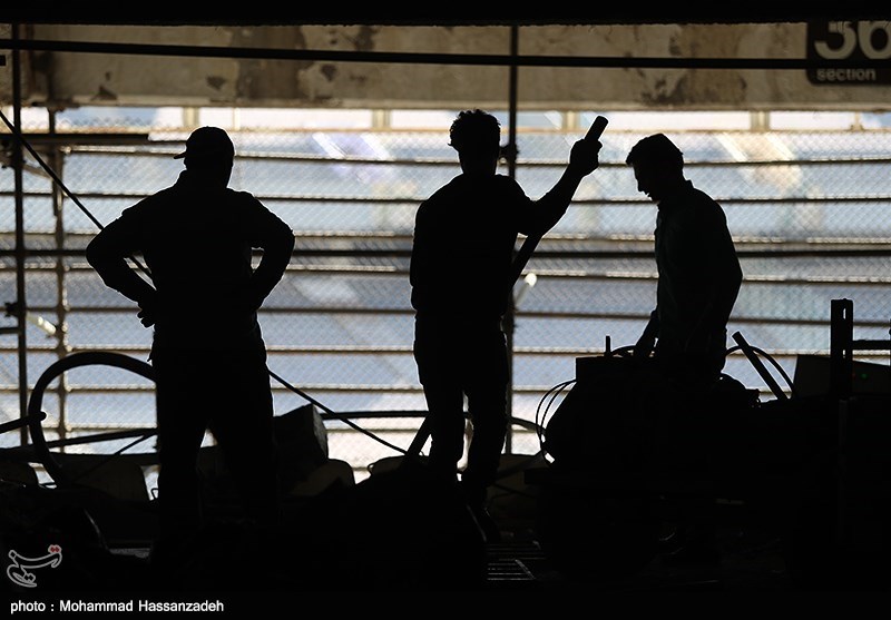 آماده سازی ورزشگاه آزادی برای فینال باشگاه های آسیا