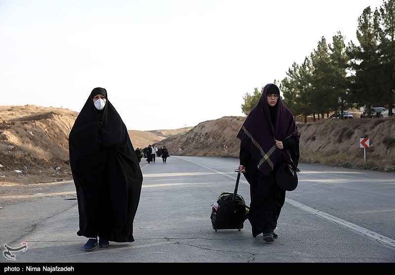 پیاده روی زائران امام رضا(ع)