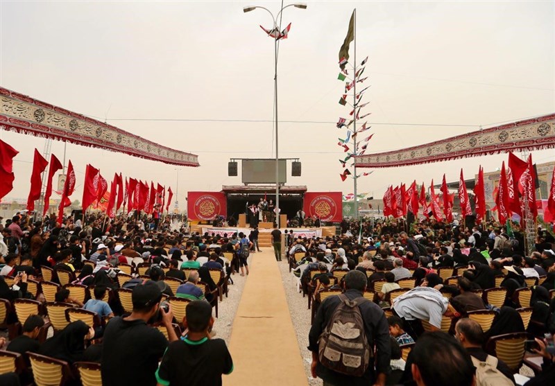 عکس‌های سرود و نمایش ماوا در اربعین