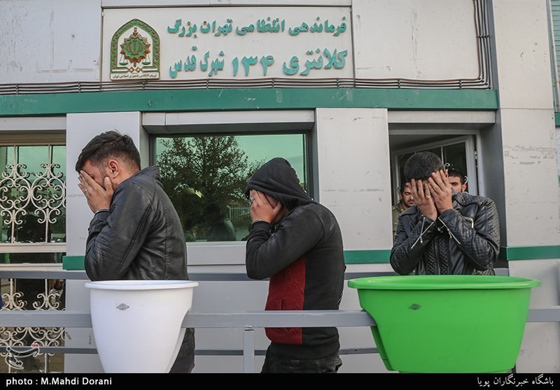 دستگیری سارقان زورگیر محله شهرک قدس تهران