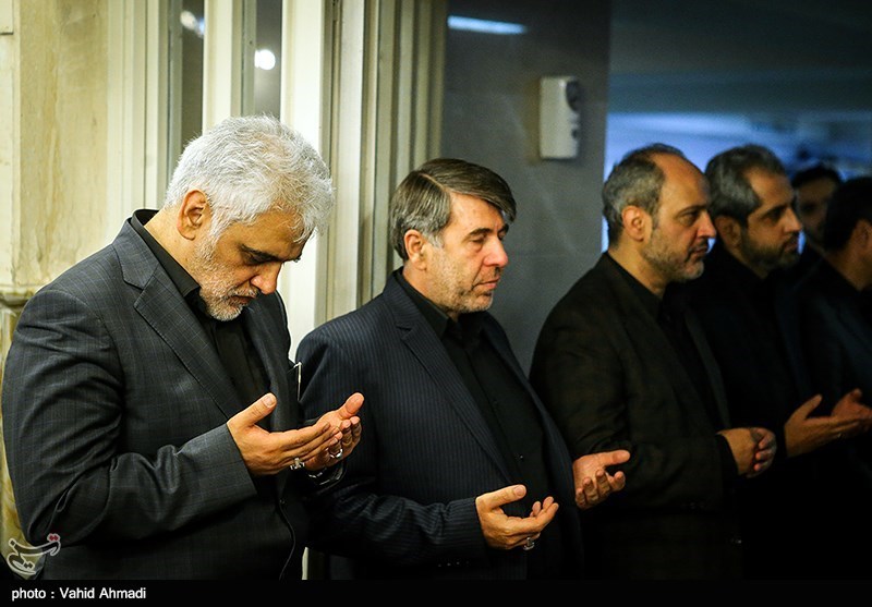 مراسم ترحیم والده محمد مهدی طهرانچی