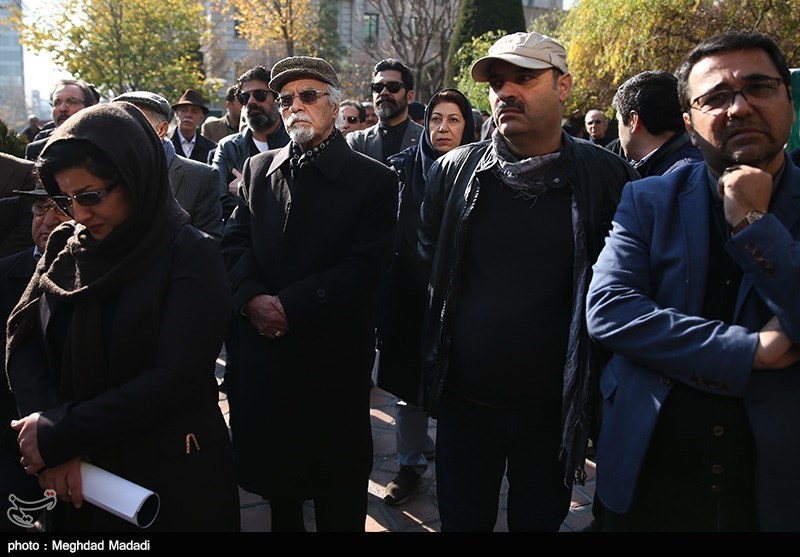 تشییع پیکر مرحوم احمدرضا دالوند