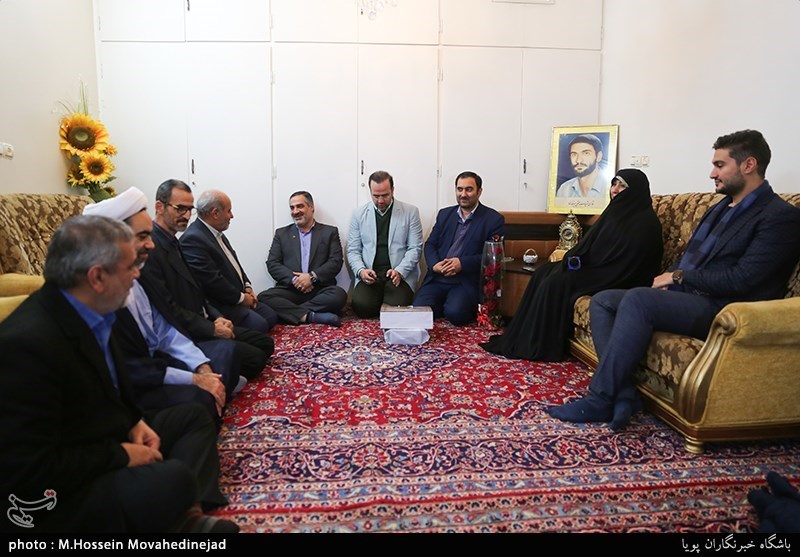 دیدار جامعه قرآنی با خانواده شهید سید مجتبی میر غفاری