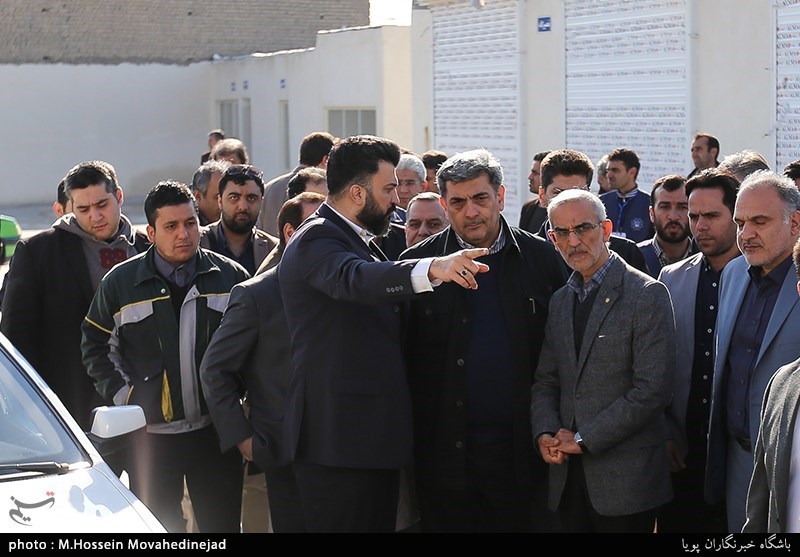 افتتاح مرکز معاینه فنی شهدای زمان آباد