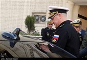 دیدار ژنرال اسیپوف معاون رئیس ستاد کل نیروهای مسلح روسیه با فرمانده نیروی دریایی ارتش