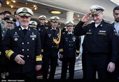 دیدار ژنرال اسیپوف معاون رئیس ستاد کل نیروهای مسلح روسیه با فرمانده نیروی دریایی ارتش