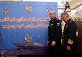 دیدار ژنرال اسیپوف معاون رئیس ستاد کل نیروهای مسلح روسیه با فرمانده نیروی دریایی ارتش