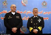 دیدار ژنرال اسیپوف معاون رئیس ستاد کل نیروهای مسلح روسیه با فرمانده نیروی دریایی ارتش