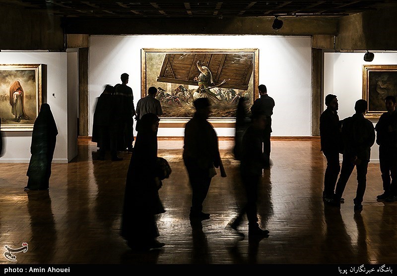 افتتاحیه نمایشگاه «الحق مع علی»