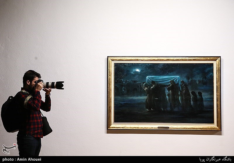 افتتاحیه نمایشگاه «الحق مع علی»