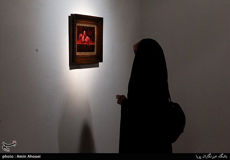 افتتاحیه نمایشگاه «الحق مع علی»