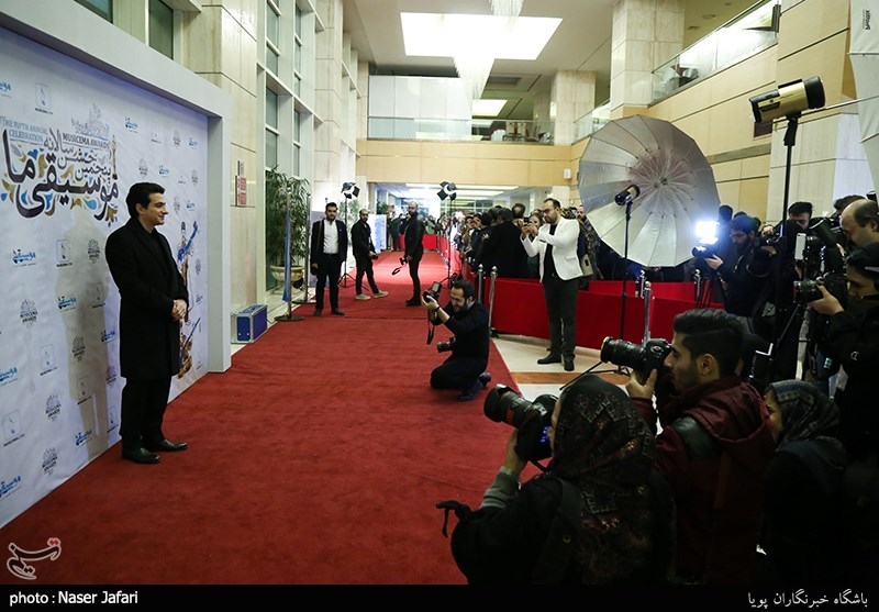 همایون شجریان در پنجمین جشن موسیقی سالانه موسیقی ما