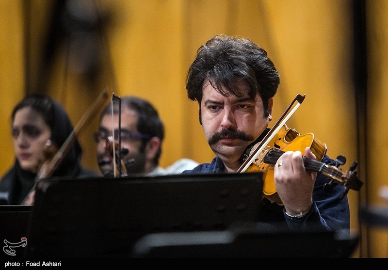 تمرین ارکستر ملی "شب موسیقی آذربایجان"