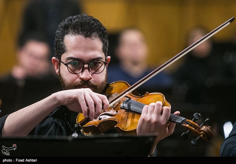 تمرین ارکستر ملی "شب موسیقی آذربایجان"