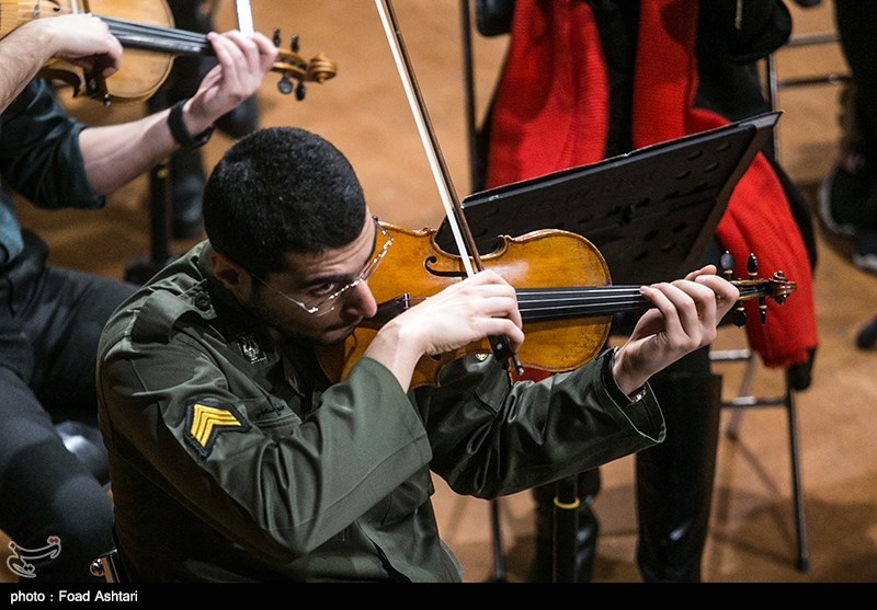 تمرین ارکستر ملی "شب موسیقی آذربایجان"