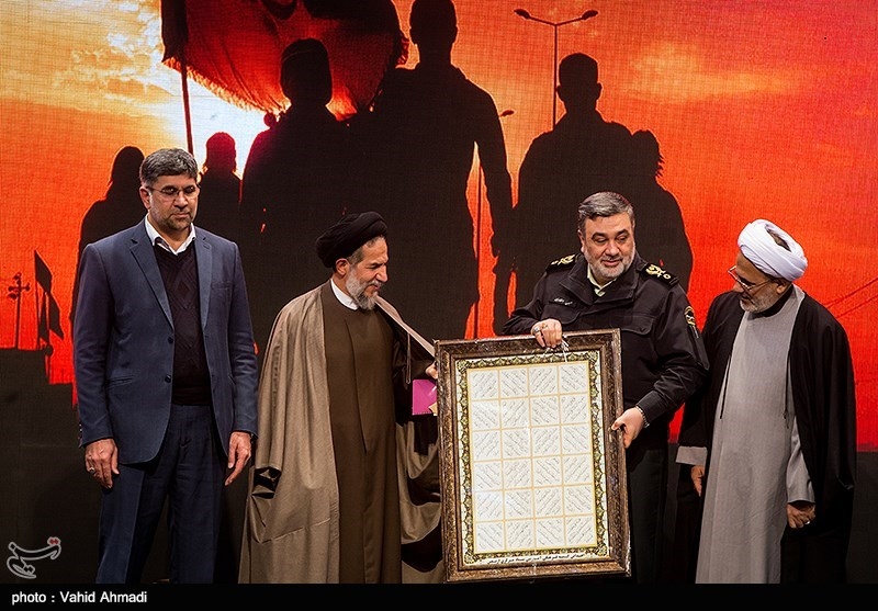 آیین اختتامیه اولین پویش فرهنگی هنری شاهدان حقیقت