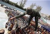 800 لیتر الکل غیرمجاز در سمنان کشف شد