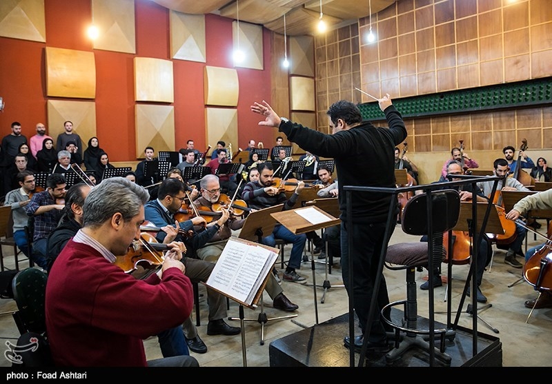 تمرین ارکستر سمفونیک صدا و سیما