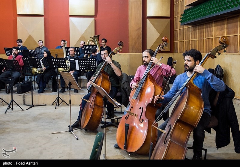 تمرین ارکستر سمفونیک صدا و سیما