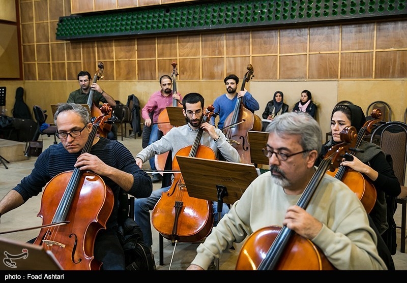 تمرین ارکستر سمفونیک صدا و سیما