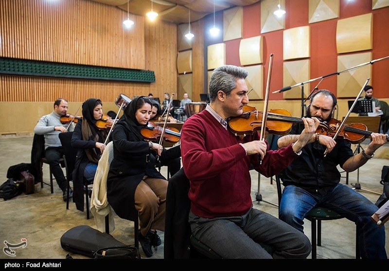 تمرین ارکستر سمفونیک صدا و سیما